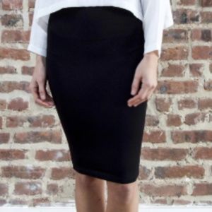 MimuMaxi Skirt Leggings Midi (Black)